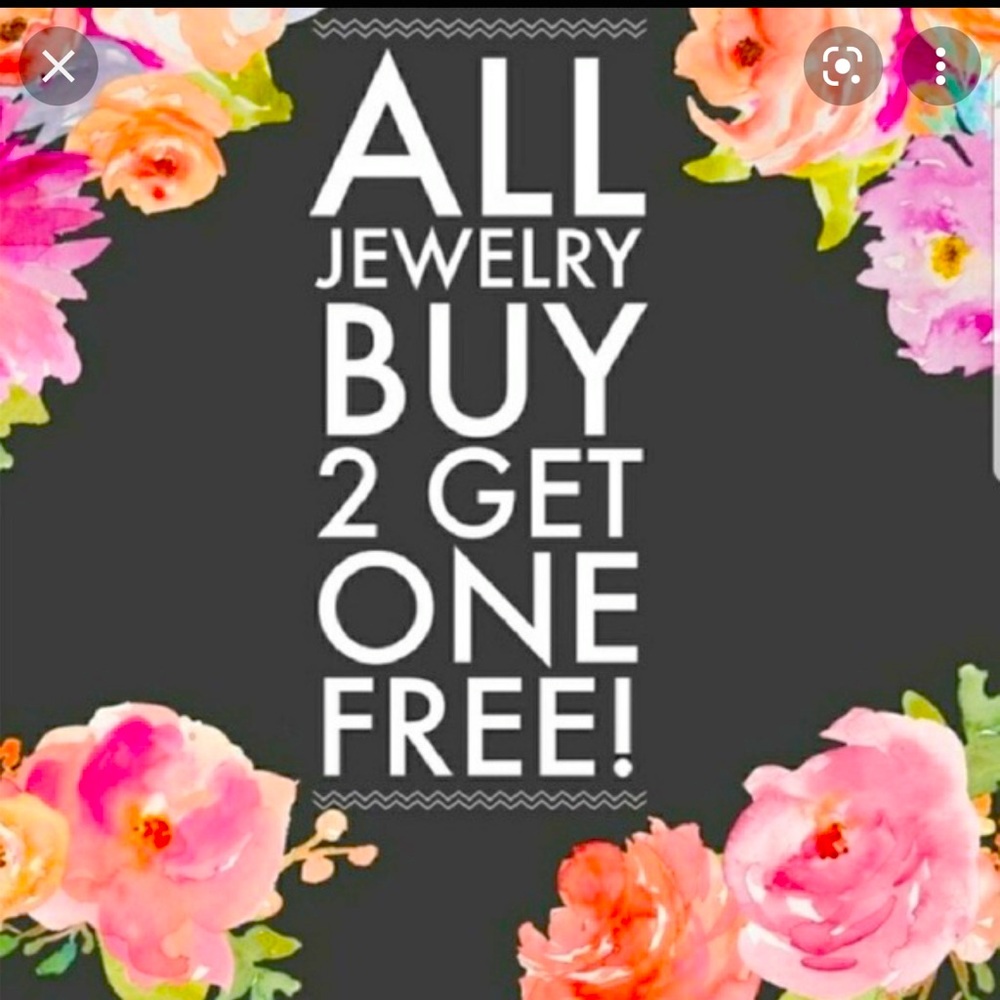 All Jewelry is Buy 2 get 1 free!
